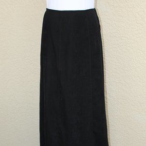 IVY Faux Suede Maxi Skirt